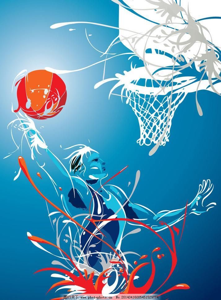打篮球图片
