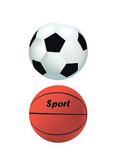 篮球足球展架图片