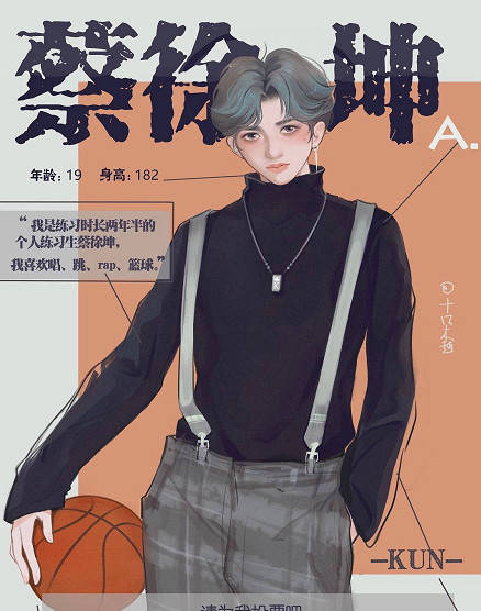 蔡徐坤打篮球更新了,从“娘炮”变“钢铁直男”,黑粉:错怪你了