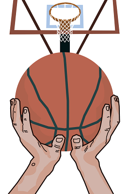 篮球框素材