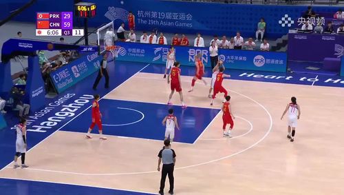 杭州亚运会篮球女子半决赛 朝鲜vs中国 第三节
