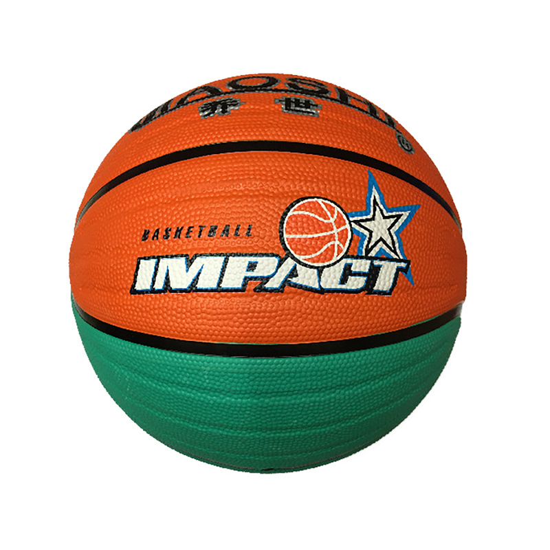 标准十二片橡胶篮球 多色训练与比赛的首选