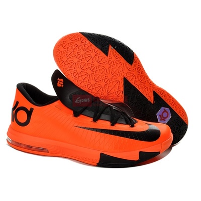 耐克KD VI杜兰特6代篮球鞋 橙色风暴，球场上的速度与激情
